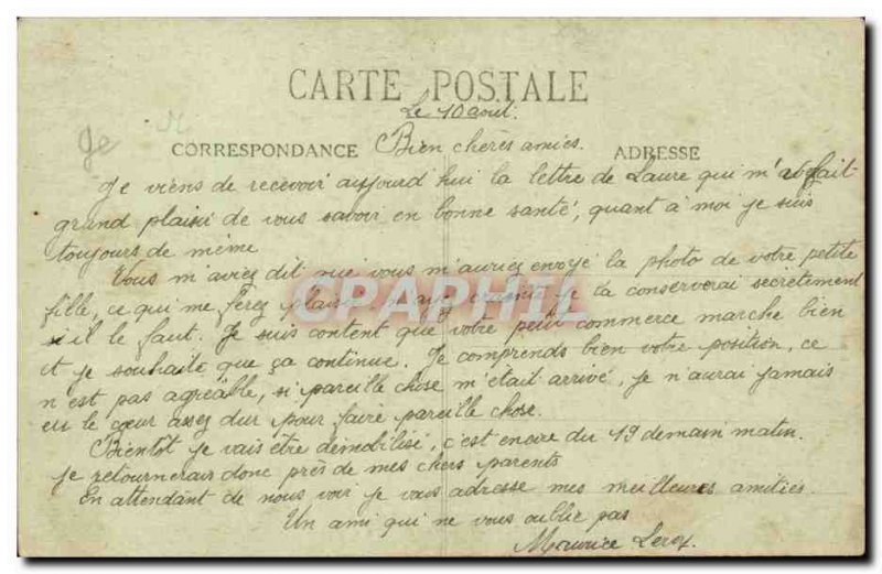 Epinal - Barracks Chantraine - Old Postcard