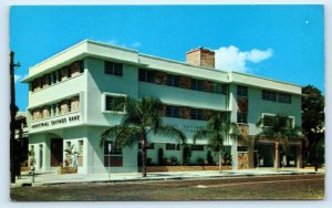 ST. PETERSBURG, Florida FL ~ INDUSTRIAL SAVINGS BANK 1950s-60s  Postcard