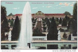 Germany Potsdam Schloss Sanssouci Grosse Fontaine
