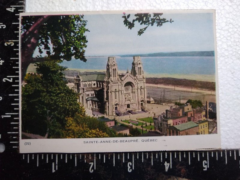 Postcard Sainte-Anne-de-Beaupré, Canada