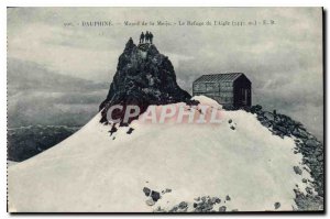 Old Postcard Dauphine Massif Meije the Eagle Refuge