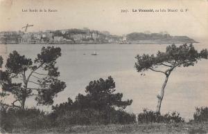 Dinard France La Rance River La Vicomte Scenic View Postcard JE229754