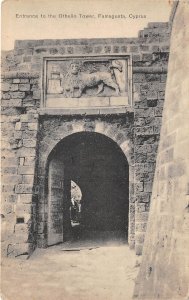 Lot343 entrance to the othello tower famagusta cyprus