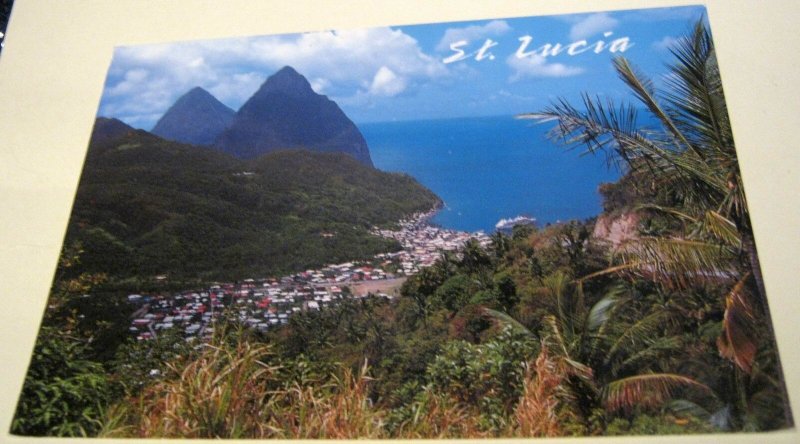 West Indies st Lucia The Two Pitons Von Soufriere Edexand Ltd - Gebraucht 2010