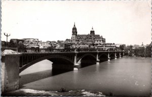 Spain Salamanca Partial View Vintage RPPC C024