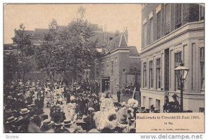 Maskerade te UTRECHT , Netherlands , 25 Juni 1901; Le Roy