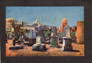 Egypt Tombs Arab Cemetery Cairo Tuck's Raphael Tuck & Sons  Oilette Post...