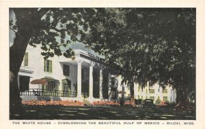 G64/ Biloxi Mississippi Postcard c40s White House Gulf of Mexico