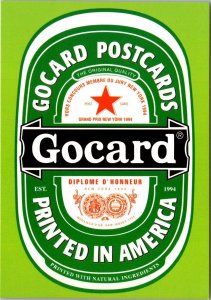 Advertising Gocard Postcards Printed In America