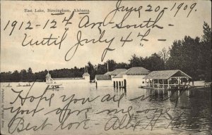 Birmingham Alabama AL East Lake Cottages c1910 Vintage Postcard