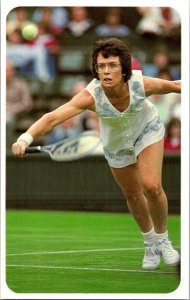 1983 Robinsons Sports Card Tennis Billie Jean King sk9197