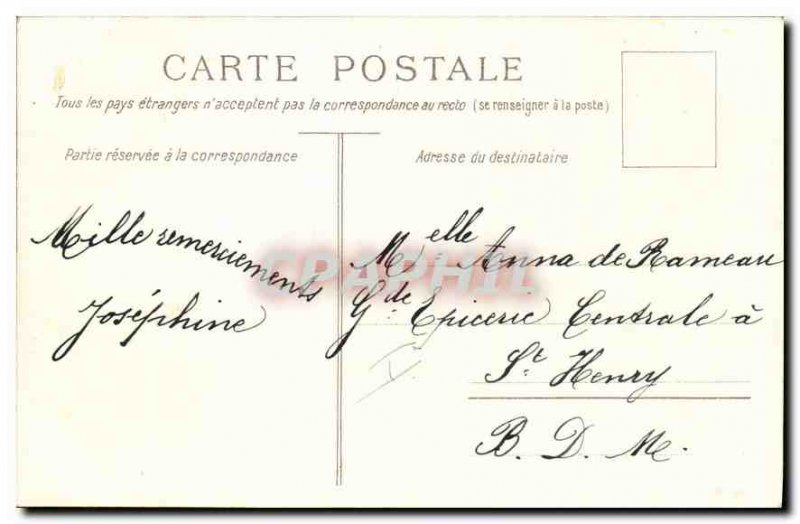 Old Postcard Chocolate Aiguebelle