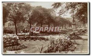 Postcard Old East Princes Street Gardens, Edinburgh