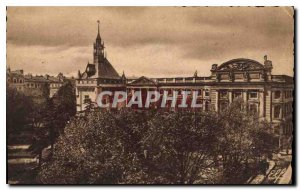 Old Postcard Toulouse Haute Garonne East Facade of the Capitol and Square Dun...