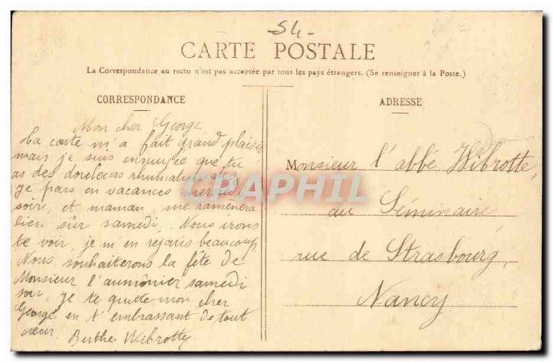 Nancy Old Postcard Rue St Dizier Central Point