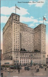Hotel Commodore New York City Vintage Postcard C142