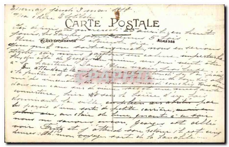 Old Postcard Epernay General view