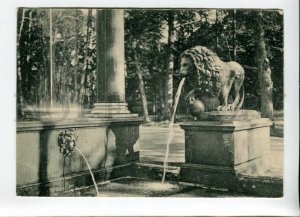 3171239 Peterhof PETERGOF Fountain LION Cascade Vintage Rus PC