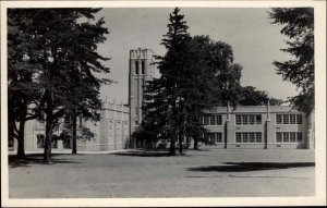 Clinton New York NY Central High School Real Photo Vintage Postcard