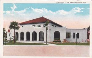 Florida Daytona Beach Peninsula Club 1924 Curteich