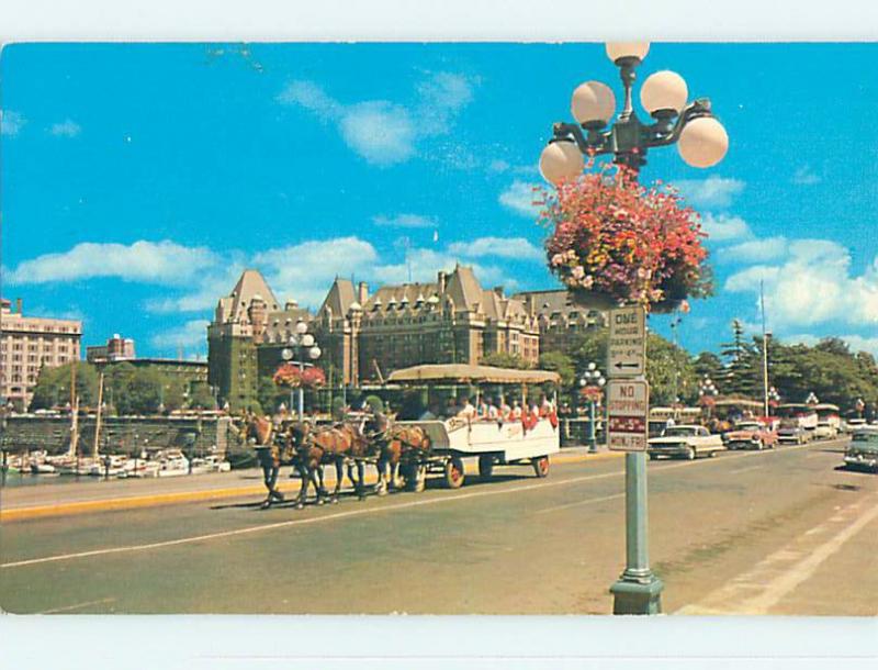 Unused Pre-1980 TOWN VIEW SCENE Victoria British Columbia BC p8587-12