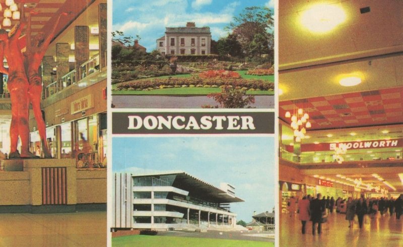 Doncaster Woolworths Horse Race Track Rare 1980s Postcard