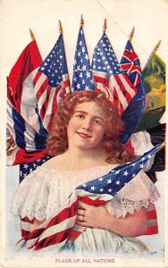 Flags Of All Nations 1913 