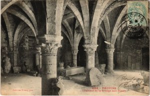 CPA Provins Interieur de la Grange aux Dimes (1267304)