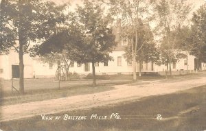 View At Bolsters Mills ME Real Photo Postcard