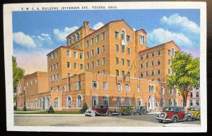Vintage Postcard 1915-1930 Y.M.C.A. Building, Jefferson Ave. Toldeo, Ohio (OH)