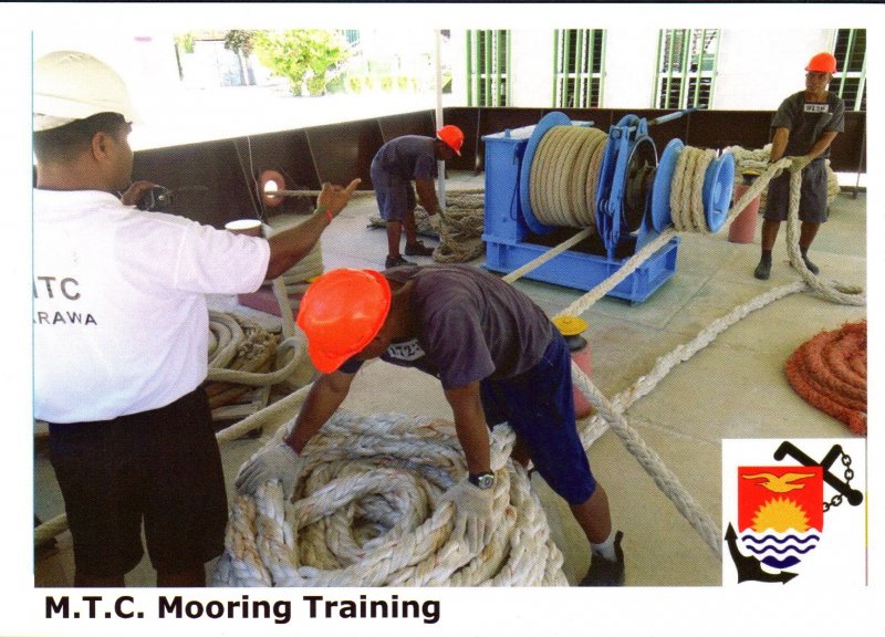 Kiribati Marine Training Centre  -  MOORING