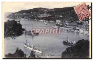 Old Postcard Villefranche Sur Mer The Wing Charter