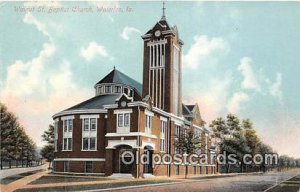 Walnut St Baptist Church Waterloo, Iowa, USA Unused 