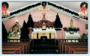 PINELLAS PARK, Florida FL ~ Altar OUR LADY OF GOOD HOPE Catholic Church Postcard