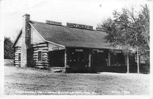 Nancy Lincoln inn real photo Hodgenville Kentucky  