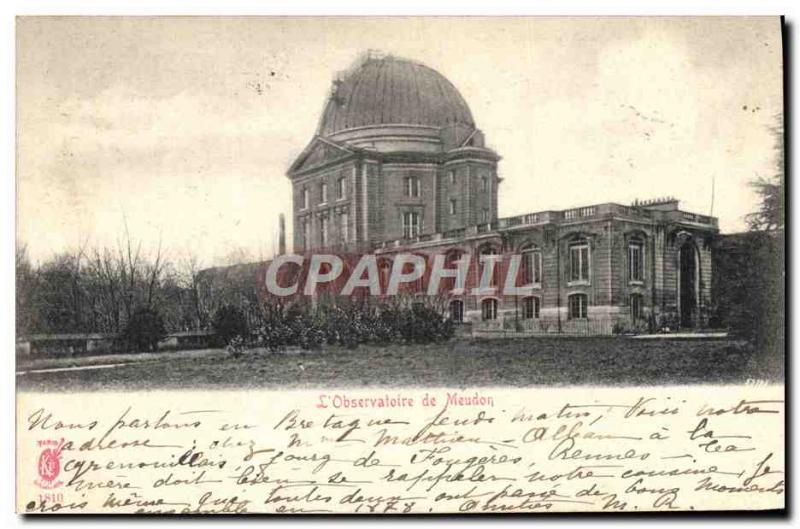 Postcard Ancient Astronomy Observatory in Meudon