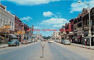 ND, Jamestown, North Dakota, First Avenue, Business Section, 1950s Cars