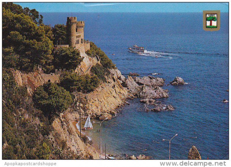 Chateau Lloret De Mar Costa Brava Spain