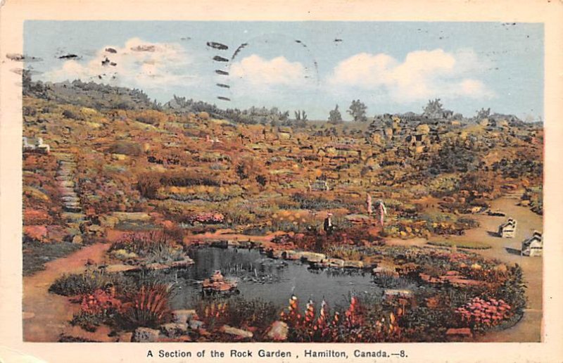 Section of Rock Garden Hamilton 1937 