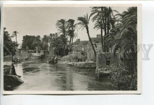 460835 1937 year Egypt the Nile river Vintage RPPC from Palestine