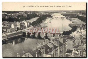 Old Postcard Angers View the Maine Chateau decision