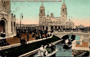 England London 1908 Franco-British Exhibition On The Lagoon 1908