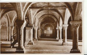 Kent Postcard - The Crypt and Undercraft Chapel - Canterbury Cathedral - TZ11867