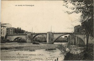 CPA Le Gard Pittoresque St-AMBROIX Le Pont (123166)