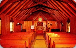 New York Blue Mountain Lake Church Of Transfiguration Interior