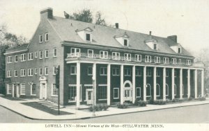 Vintage Postcard 1941 Lowell Inn Mount Vernon Of The West Stillwater Minnesota