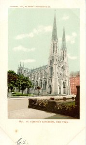 NY - New York City. St Patrick's Cathedral