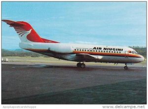 Air Niugini Fokker F 28 1000 P2 Anu cn 11041