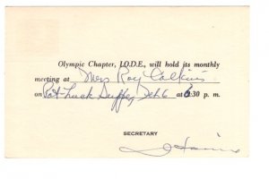 Postal Stationery Elizabeth II 3 C, Olympic Chapter, IODE, Nova Scotia Used 1967