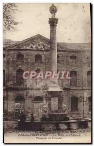 Old Postcard Wild West Cowboy Indian Aix en Provence La Halle aux grains Fron...